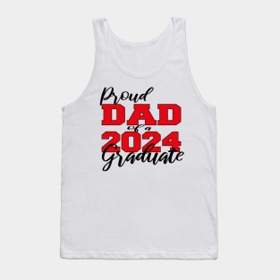 proud dad of a 2024 graduate Tank Top